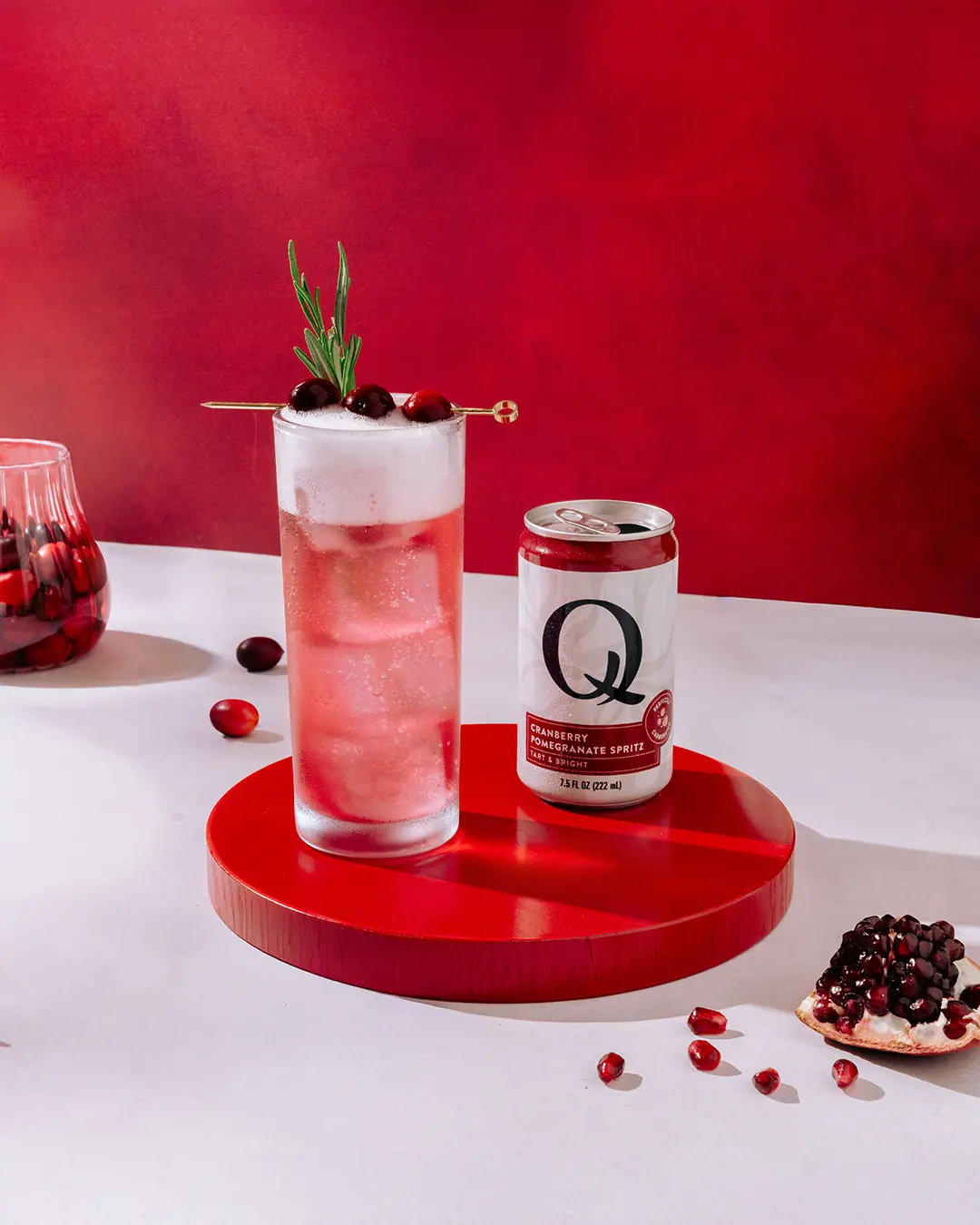 Cranberry Cloud Fizz | QMixers