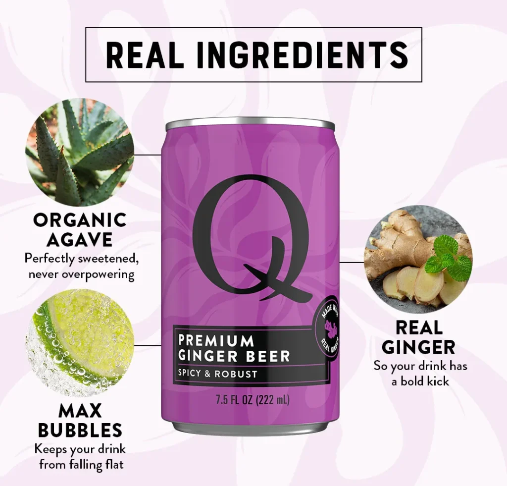 Q Mixers Ginger Beer Ingredients