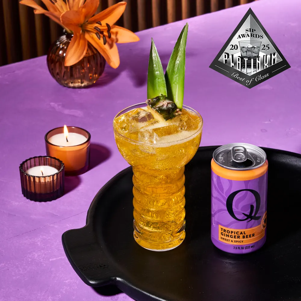 Q Mixers Ginger Beer Tropical Lifestyle and Awards