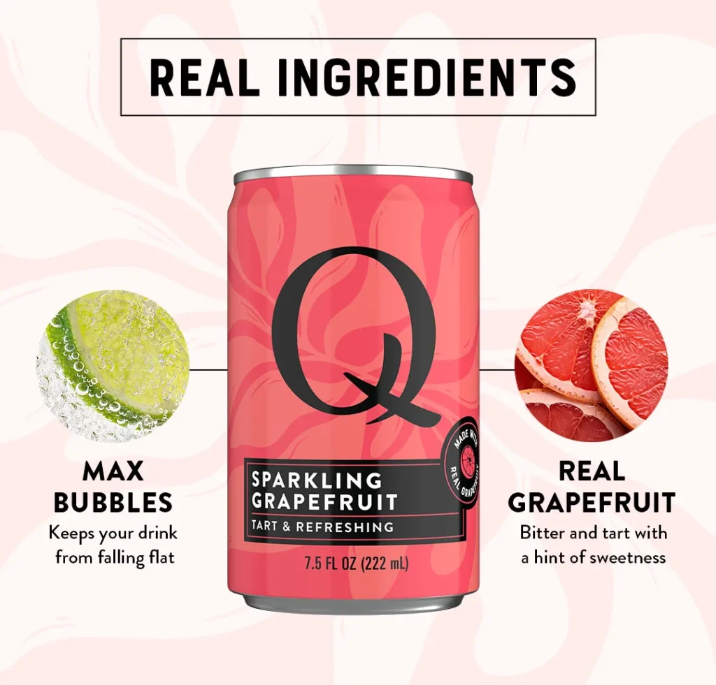 Q Mixers Sparkling Grapefruit Ingredients