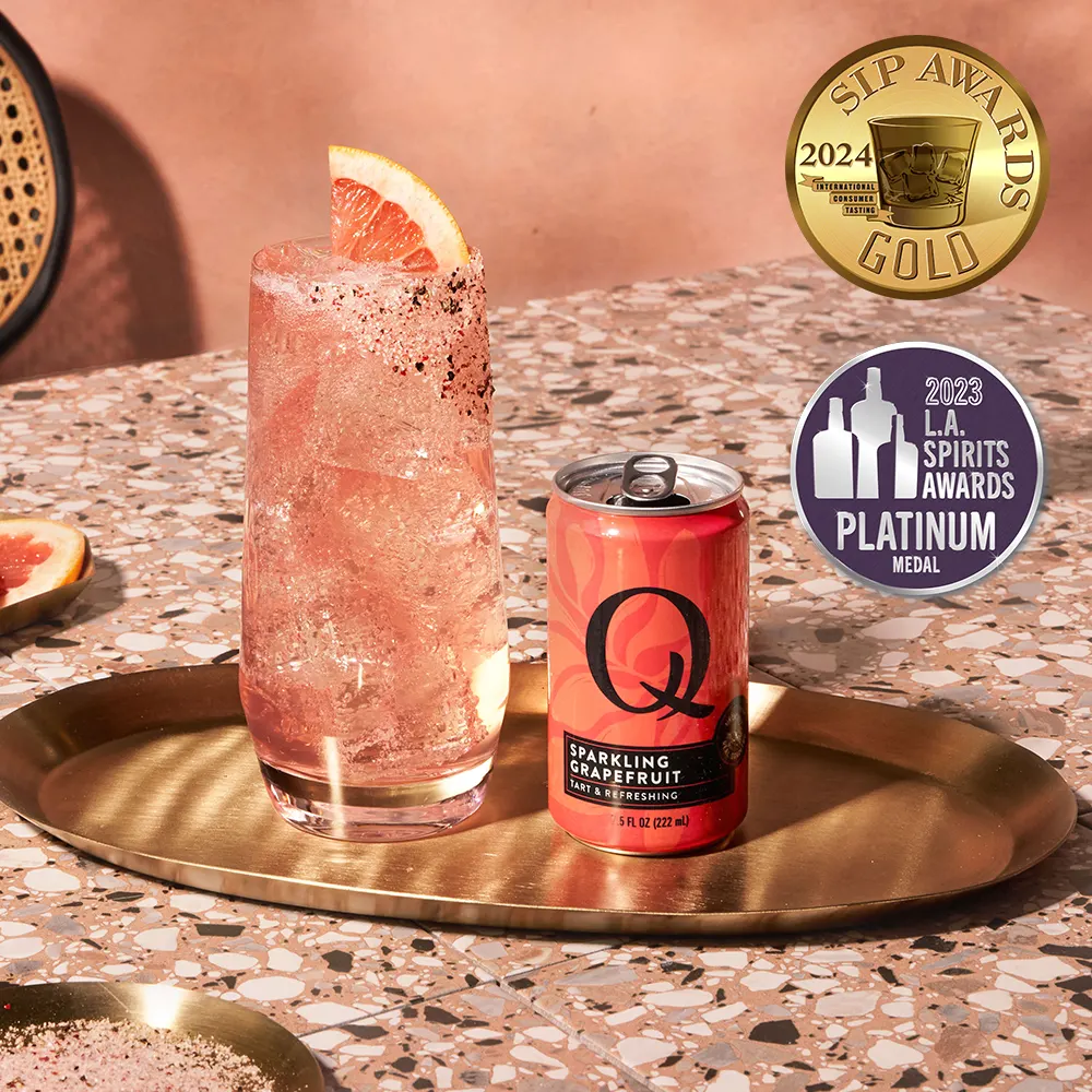 Q Mixers Sparkling Grapefruit Lifestyle and Awards