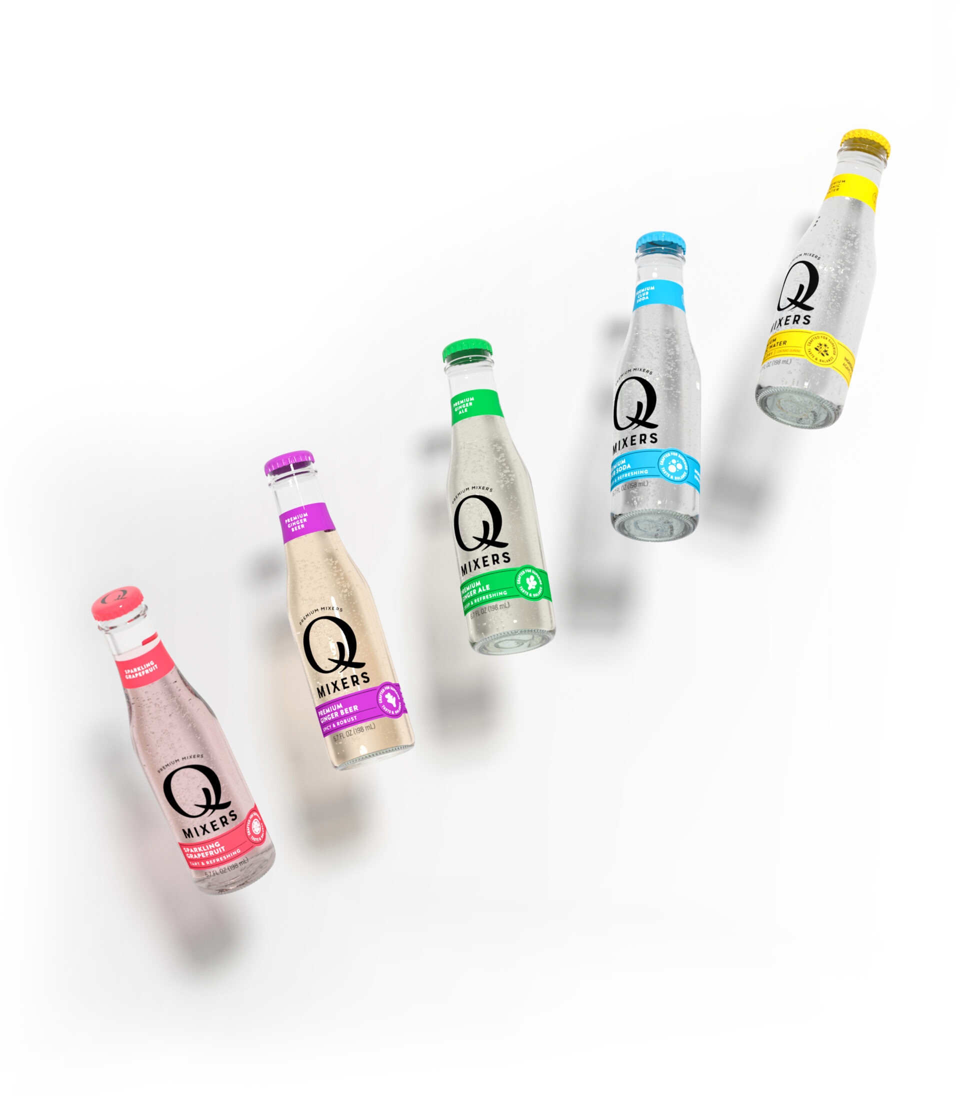 QMixers Bottles Array