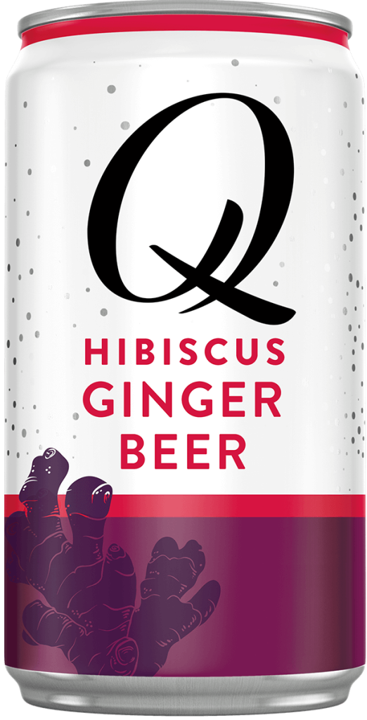 QMixers Hibiscus Ginger Beer 7.5oz can