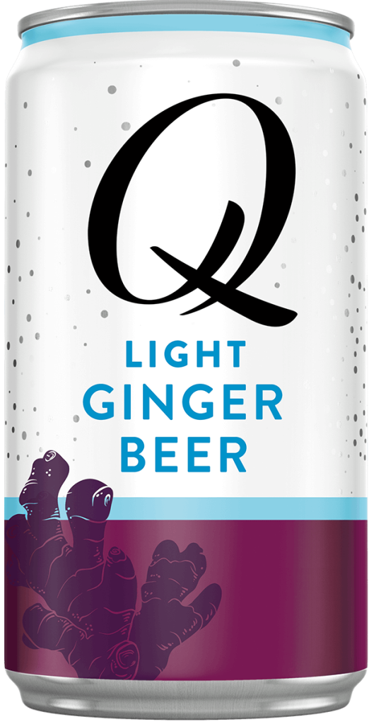 QMixers Light Ginger Beer 7.5oz can