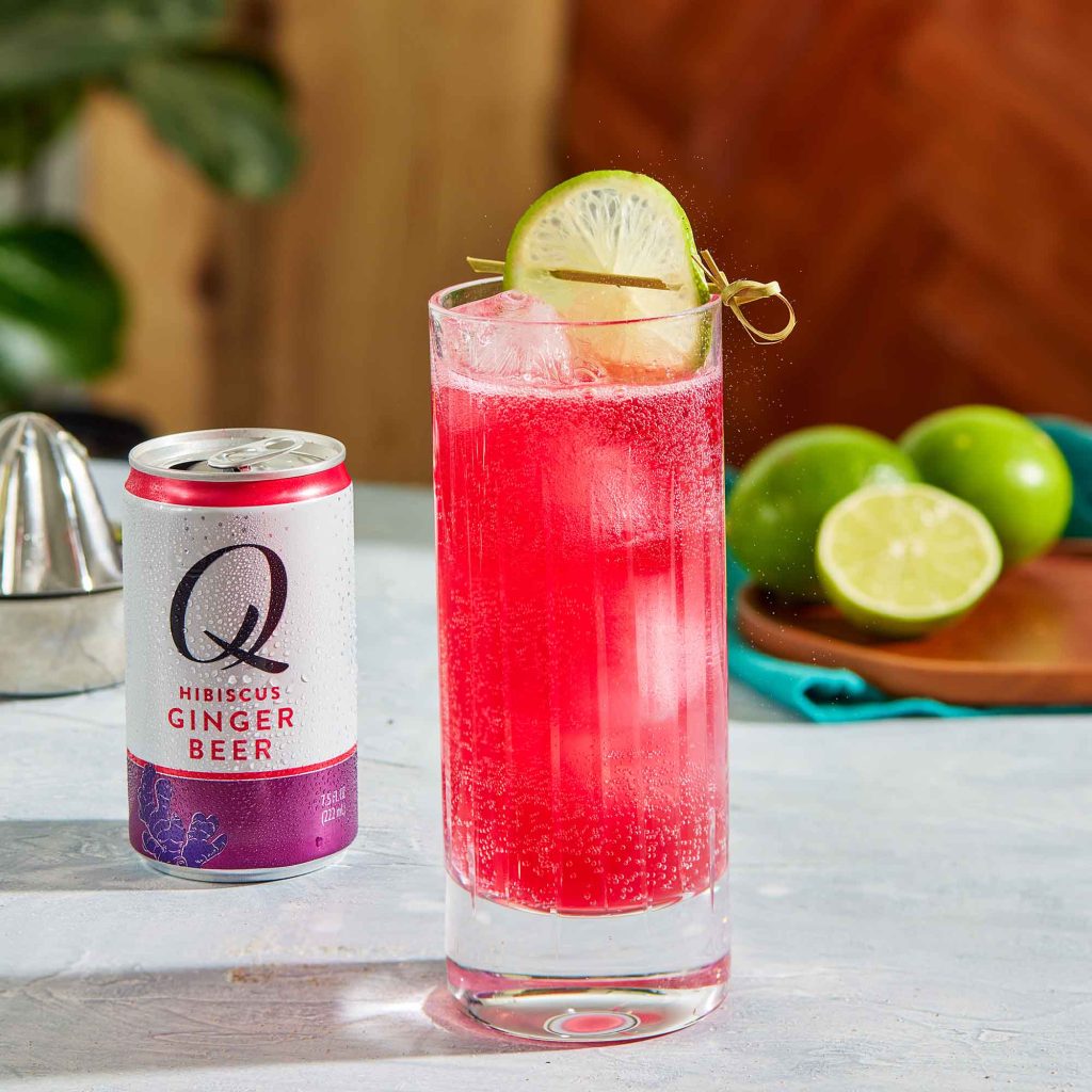 Q Mixers Summer Hibiscus Cooler Cocktail