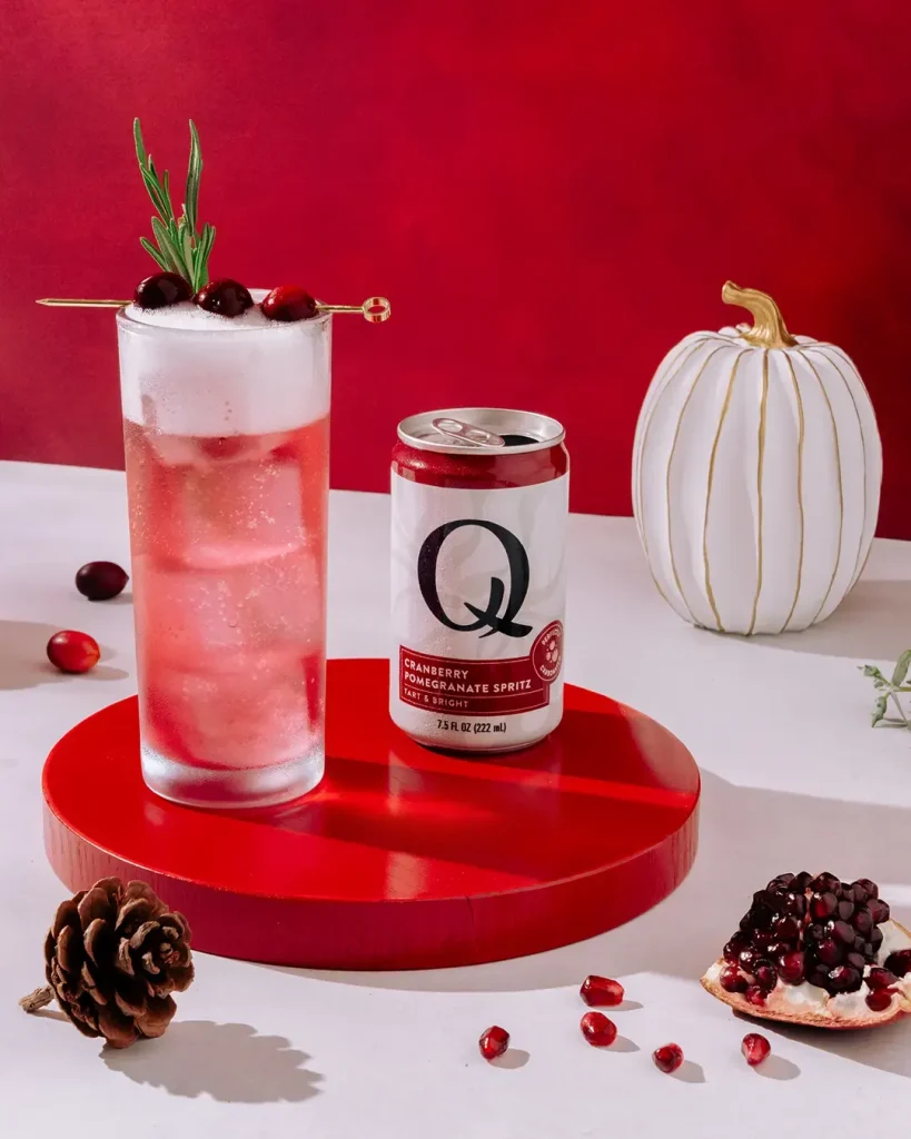 Q Mixers Cranberry Cloud Fizz