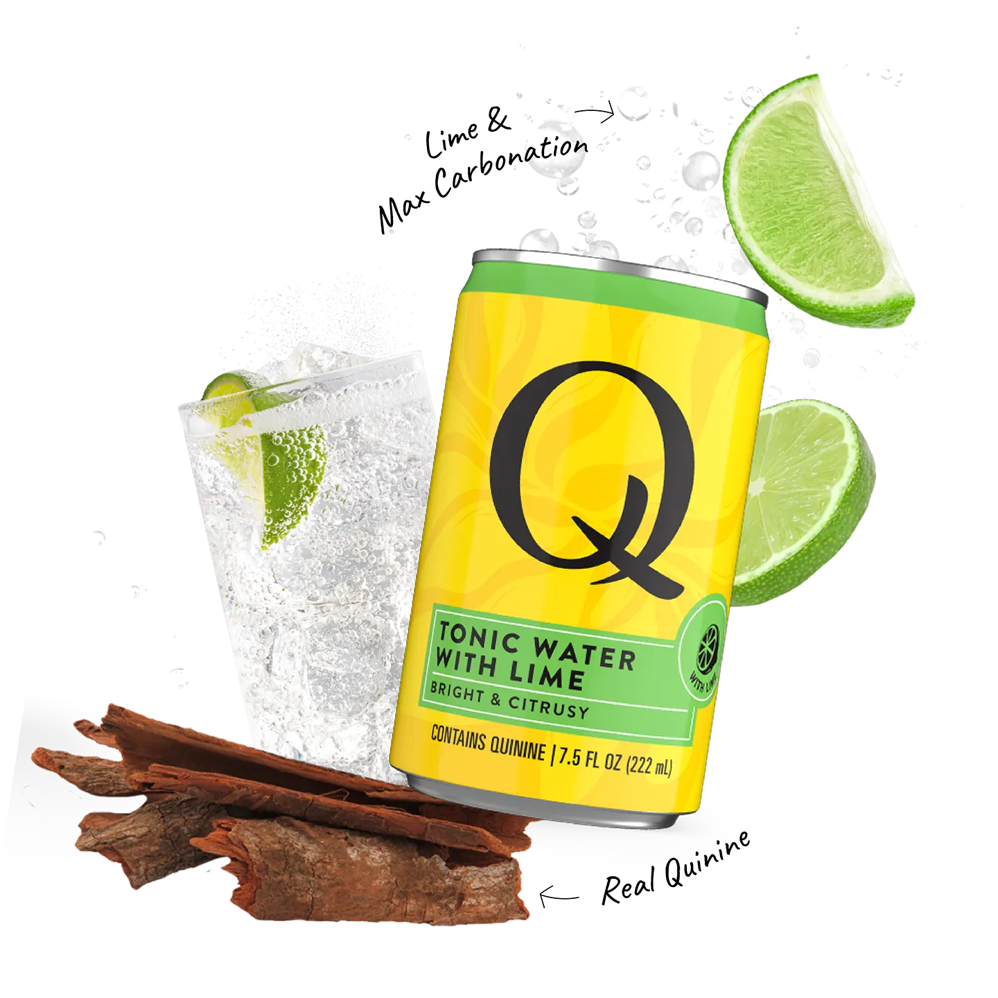 QMixers Tonic Water with Lime Callouts